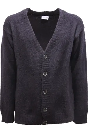 Family First Homme, Pulls, Bleu, Taille: S Gilet en Laine, Made in Italy