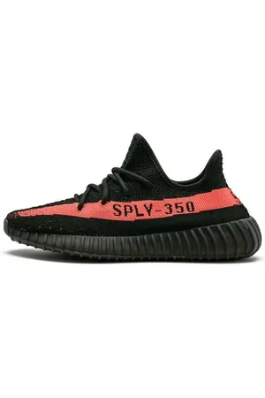 Yeezy Femme, Chaussures, Noir, Taille: 38 EU Noir Rouge Baskets