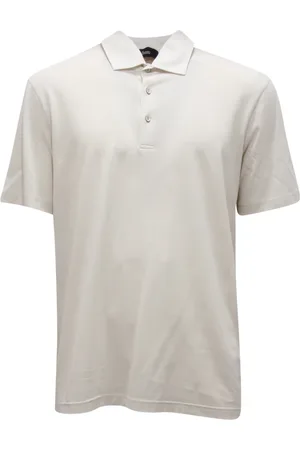 HERNO Homme, Tops, Blanc, Taille: L Polo en Crêpe