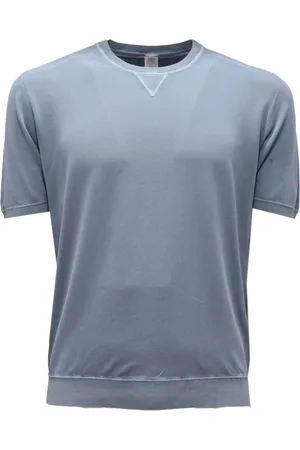 ELEVENTY Homme, Tops, Bleu, Taille: M Platinum Tricot Made in Italy