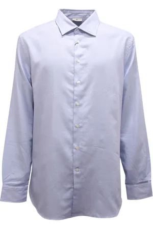 Etro Homme, Chemises, Bleu, Taille: S Chemise en coton fabriquée en Italie
