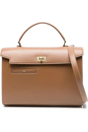 Anya Hindmarch Femme, Sacs, Brun, Taille: ONE Size Sac à Bandoulière Marron Camel