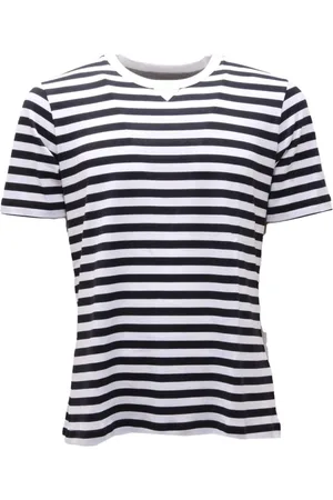 ELEVENTY Homme, Tops, Bleu, Taille: S Maillot Platinum en Blanc/Bleu