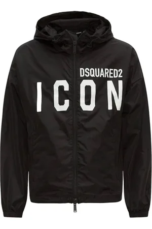 Dsquared2 Homme, Vestes, Noir, Taille: XL Vestes Nylon Icon