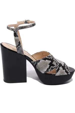 Hogan Femme, Chaussures, Multicolore, Taille: 40 EU Sandal Chaussure Noir Glace Slingback
