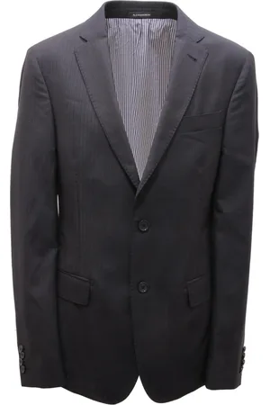D.A. Daniele Alessandrini Homme, Vestes, Bleu, Taille: S Veste Maratonase Laine/Soie