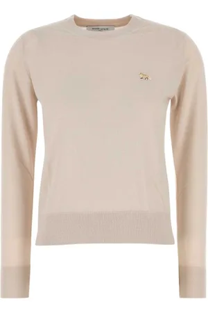 Maison Kitsuné Femme, Pulls, , Taille: 36 FR Pull en Laine Sable