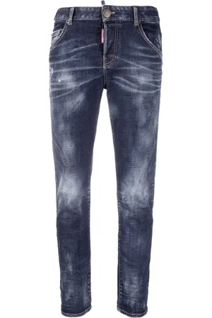 Dsquared2 Femme, Jeans, Bleu, Taille: 42 FR Pantalon en Jean Élégant