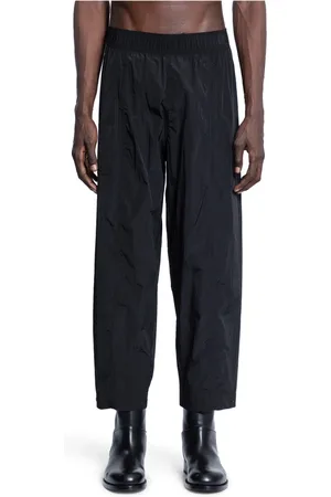 STUDIO NICHOLSON Homme, Pantalons, Noir, Taille: M Pantalon noir à taille élastique et jambe fuselée