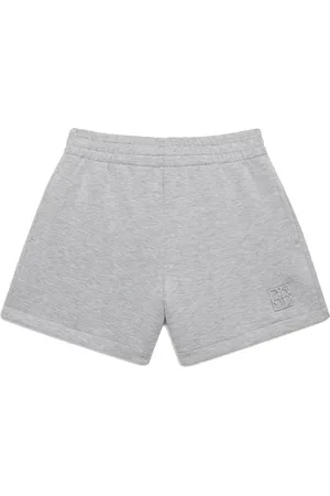 ANINE BING Femme, Shorts, Gris, Taille: 38 FR Shorts et Culottes Élastiques Doux