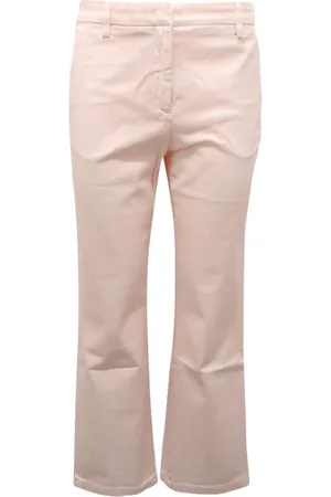 DEPARTMENT FIVE Femme, Pantalons, Rose, Taille: W28 Pantalon Jet Rose Pâle Fabriqué en Italie