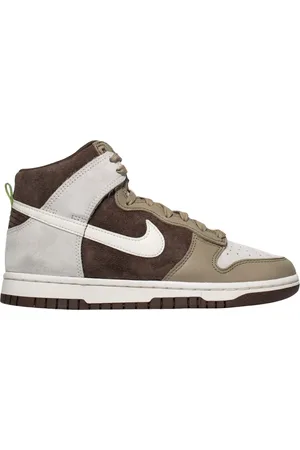 Nike Homme, Chaussures, Multicolore, Taille: 41 EU Baskets Dunk High Light Chocolate - Édition Limitée