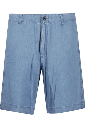 Emporio Armani Homme, Shorts, Bleu, Taille: XL Bermudas Bleus Élégants pour Homme