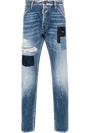 Dsquared2 Homme, Jeans, Bleu, Taille: XS Pantalon en Jean Élégant