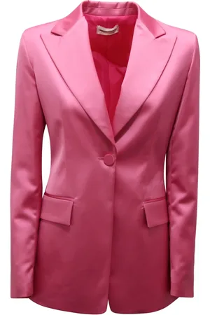 SANDRO FERRONE Femme, Vestes, Rose, Taille: 36 FR Veste en satin rose audacieux