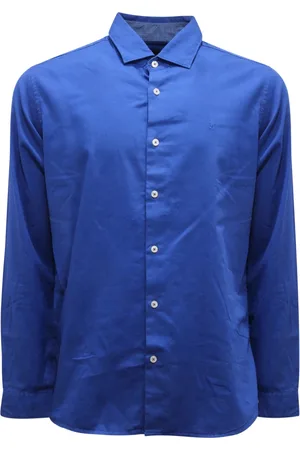 Liu Jo Homme, Chemises, Bleu, Taille: XL Chemise Slim Fit Royal