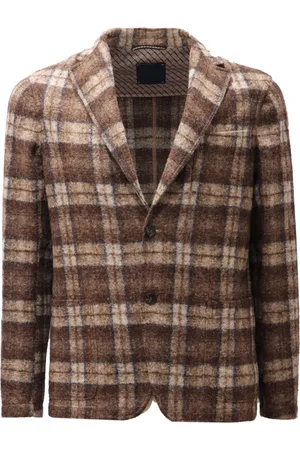 ALTEA Homme, Vestes, Brun, Taille: M Veste en jersey de laine cuivrée