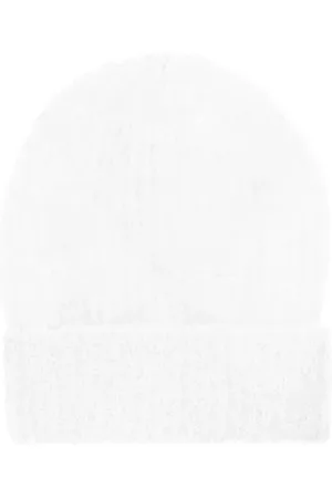 American Dreams Femme, Accessoires, Blanc, Taille: ONE Size Mila Mohair Beanie Blanc