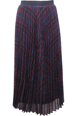 MARELLA Femme, Jupes, Bleu, Taille: 38 FR Jupe sportive avec sous-veste interne