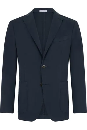 Boglioli Homme, Vestes, Bleu, Taille: 4XL Garment Dyed Cotton K-Jacket