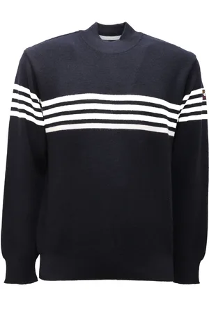 Paul & Shark Homme, Pulls, Bleu, Taille: S Pull en laine mélangée bleu