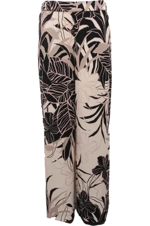 Joseph Ribkoff Femme, Pantalons, Noir, Taille: 42 FR Pantalon Large Beige/Noir
