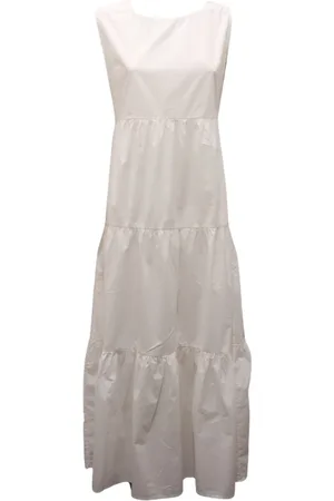 Woolrich Femme, Robes, Blanc, Taille: 40 FR Robe à la Mode avec Style Frut1509