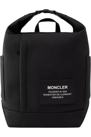 Moncler Homme, Sacs, Noir, Taille: ONE Size Sac à dos Nakoa noir avec logo
