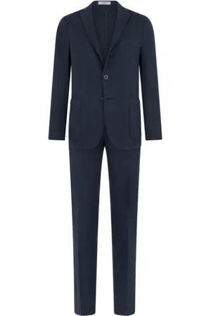 Boglioli Homme, Costumes, Bleu, Taille: S Garment Dyed Cotton K-Suit