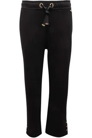 HERNO Femme, Pantalons, Noir, Taille: 40 FR Pantalon de survêtement large avec doublure en polaire