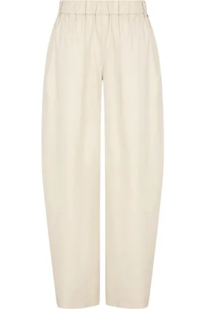 Armani Exchange Femme, Pantalons, , Taille: 42 FR Pantalon Décontracté Taille Haute