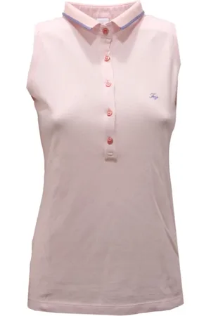 FAY Femme, Tops, Rose, Taille: 38 FR Haut sans manches de style italien