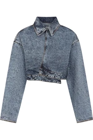 Alaïa Femme, Vestes, Bleu, Taille: 36 FR Veste Bleue Style Vêtements Femme