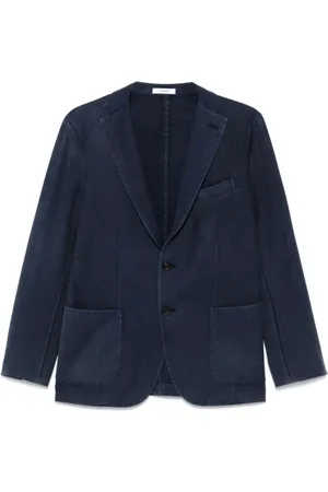 Boglioli Homme, Vestes, Bleu, Taille: 2XL Blazer en Laine Marine Vêtements d