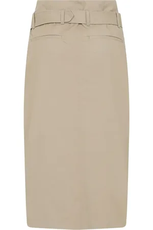 DRIES VAN NOTEN Femme, Jupes, , Taille: 40 FR Jupe en Coton Neutre Style Polyvalent