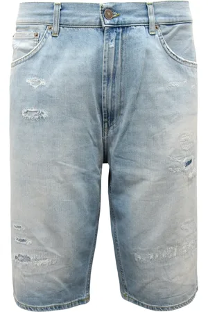 Dondup Homme, Shorts, Bleu, Taille: W30 Bermuda Lenz Shorts Fabriqué en Italie