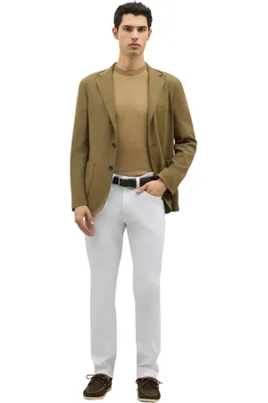 Boglioli Homme, Pantalons, Blanc, Taille: W38 Jean 5 poches
