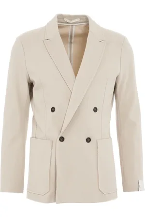 Paolo Pecora Homme, Vestes, , Taille: M Blazer à double boutonnage avec détails logo