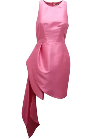 SANDRO FERRONE Femme, Robes, Rose, Taille: 40 FR Robe Rose avec Fermeture Éclair Fabriquée en Italie