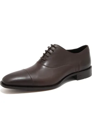 Dsquared2 Homme, Chaussures, Brun, Taille: 40 EU Chaussures Francesina Faites à la Main Café
