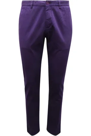 Etro Homme, Pantalons, Violet, Taille: S Pantalon Élégant Fabriqué en Italie