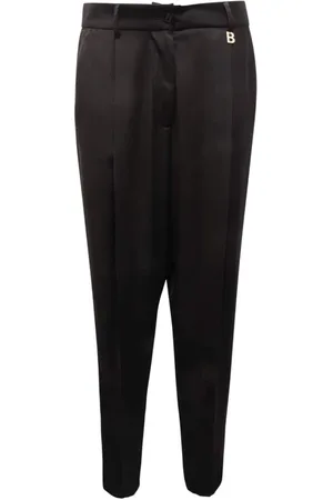 Blugirl Femme, Pantalons, Noir, Taille: 38 FR Pantalon Noir Modèle Ra4114 T1942