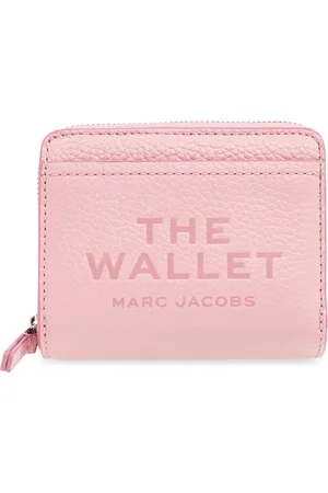 Marc Jacobs Femme, Accessoires, Rose, Taille: ONE Size Le Mini Portefeuille Compact en Cuir