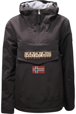 Napapijri Femme, Vestes, Noir, Taille: 36 FR Veste Rembourrée Rainforest Noire Modèle N0Ygnj