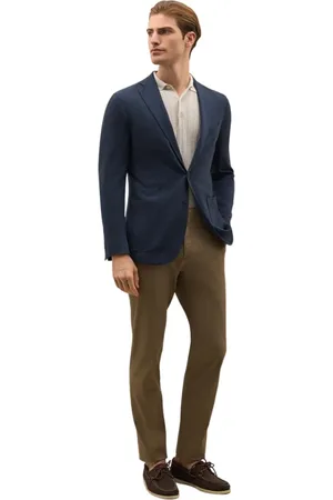 Boglioli Homme, Vestes, Bleu, Taille: XL Veste Légère en Jersey de Laine K