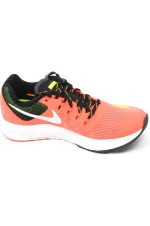Nike Femme, Chaussures, Multicolore, Taille: 38 EU Chaussures de Course Orange Fluo Sans Lacets