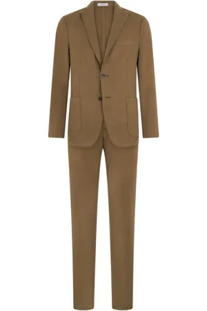 Boglioli Homme, Costumes, Vert, Taille: M Garment Dyed Cotton K-Suit
