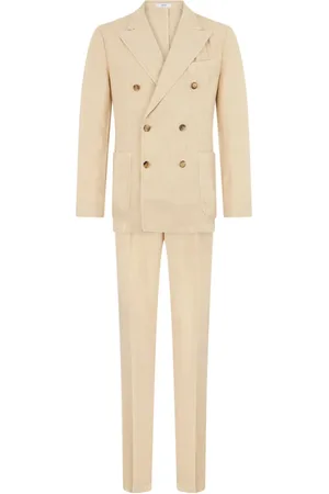 Boglioli Homme, Costumes, , Taille: XL Garment Dyed Linen Dover Suit