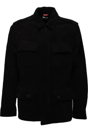 BAGUTTA Homme, Vestes, Noir, Taille: M Veste chemise en velours modèle Jungle