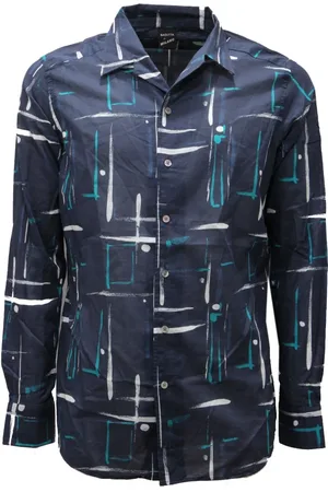 BAGUTTA Homme, Chemises, Multicolore, Taille: M Chemise Milano Slim Fit en Coton